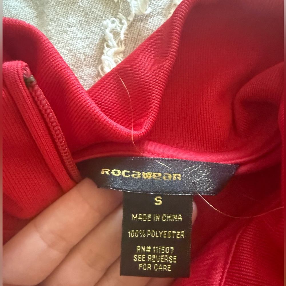 Vintage Rocawear Red Zip-Up jacket - Picture 3 of 5
